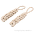 Hemp Rope Toy with Handle Dog Chew Toy